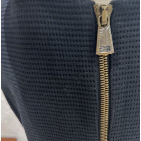 Tracy Reese Womens Sleeveless Black & Tan Textured Dress Size 8 - Picture 5 of 11